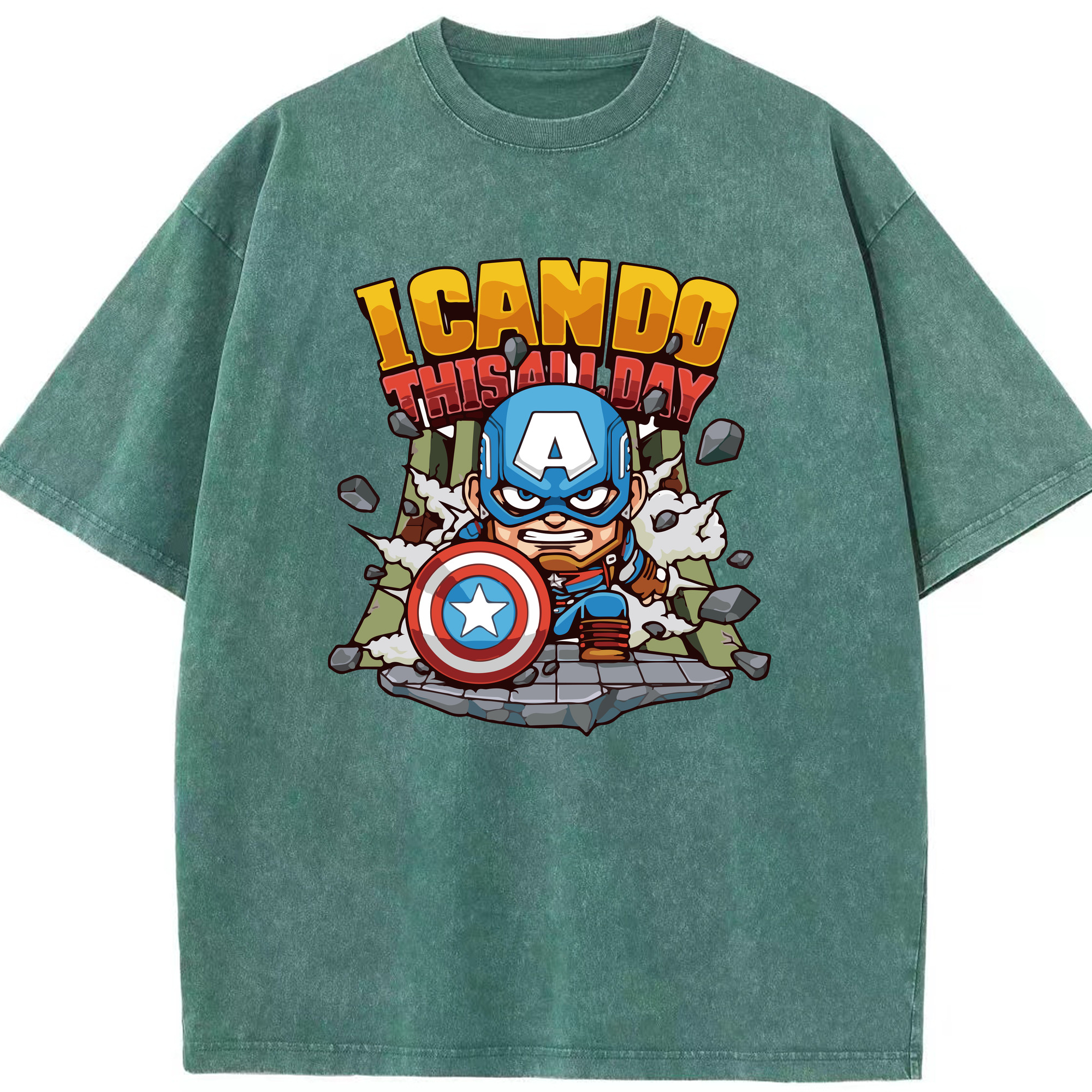 （画像用） アベンジャーズ The Avengers 綿100% ヴィンテージ風 半袖Tシャツ（フロントプリント）